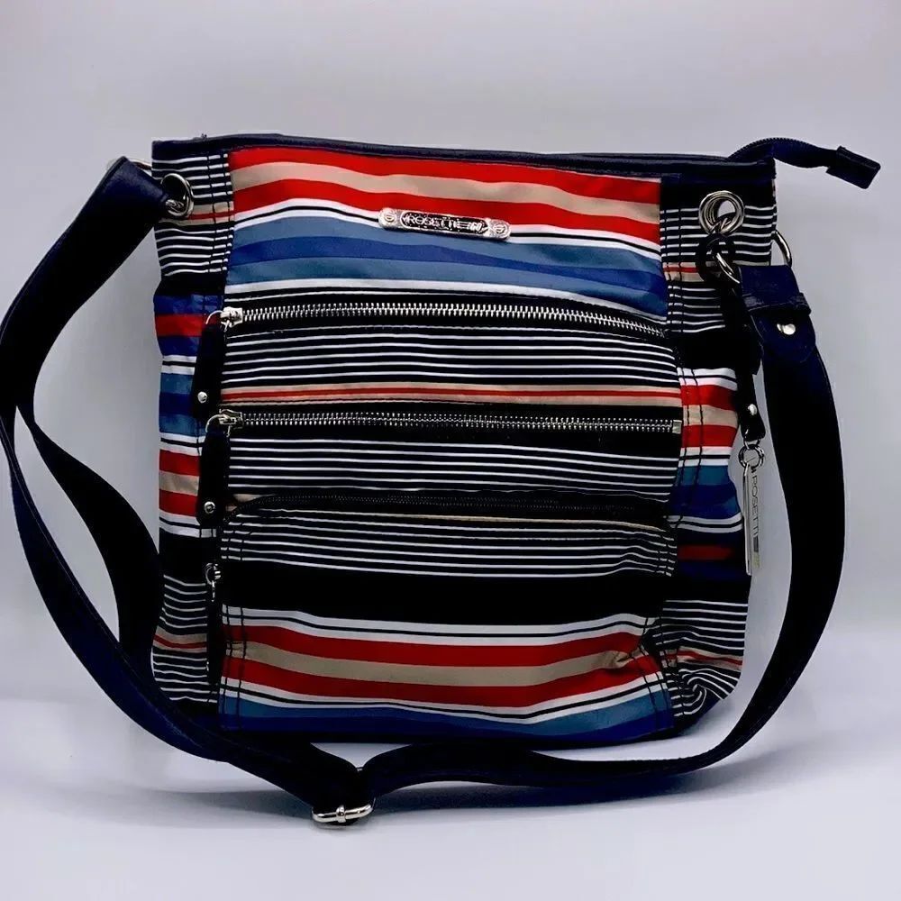 Women’s Canvas Crossbody Bag Purse With Adjustable Strap
